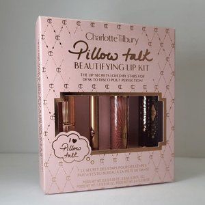 Charlotte Tilbury Pillow Talk Beautifying Lip Kit Lipstick Lip Liner Gift Unused